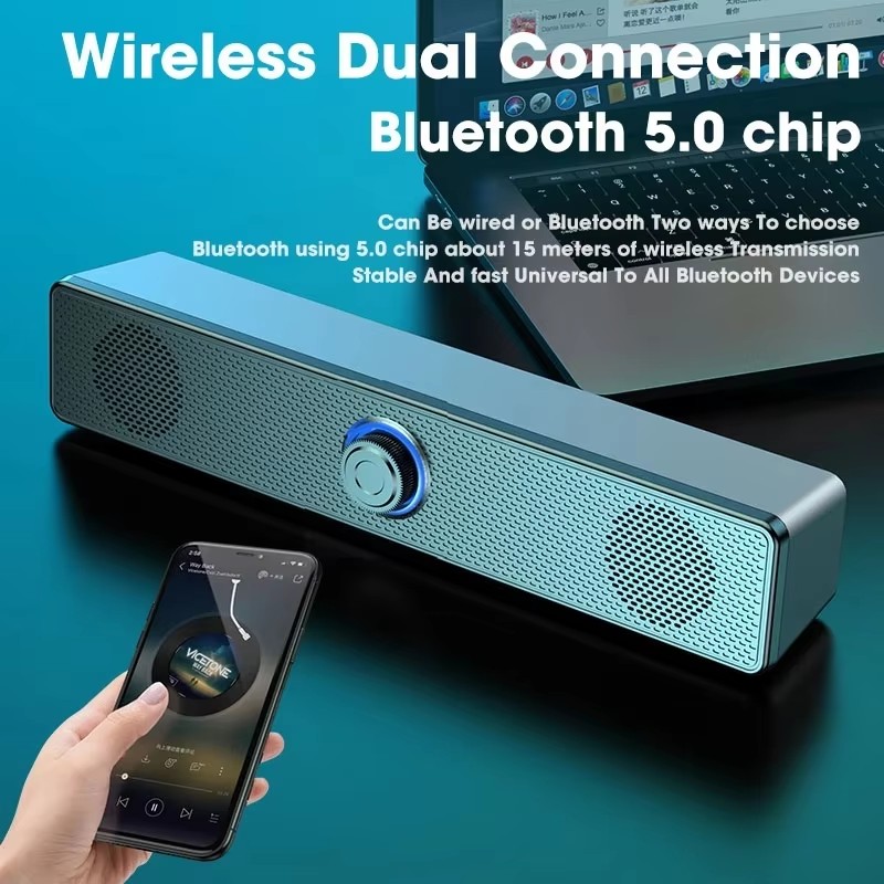Audio Music Hifi - Music Soundbar Computer Caixa De Som