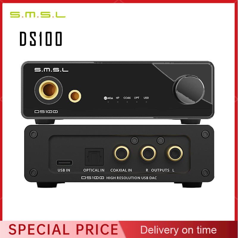 Portable Amplifier Mini - SMSL DS100 MQA MQA-CD Audio Decoder