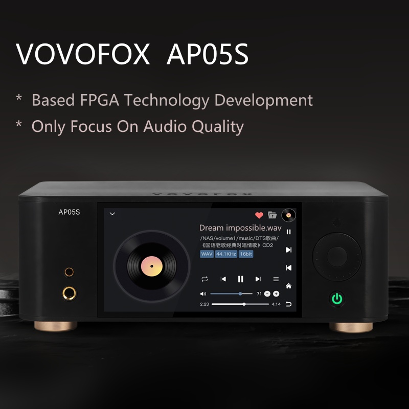 Audio Music Hifi - VOVOFOX-HiFi AP05S Lossless Music Player Based