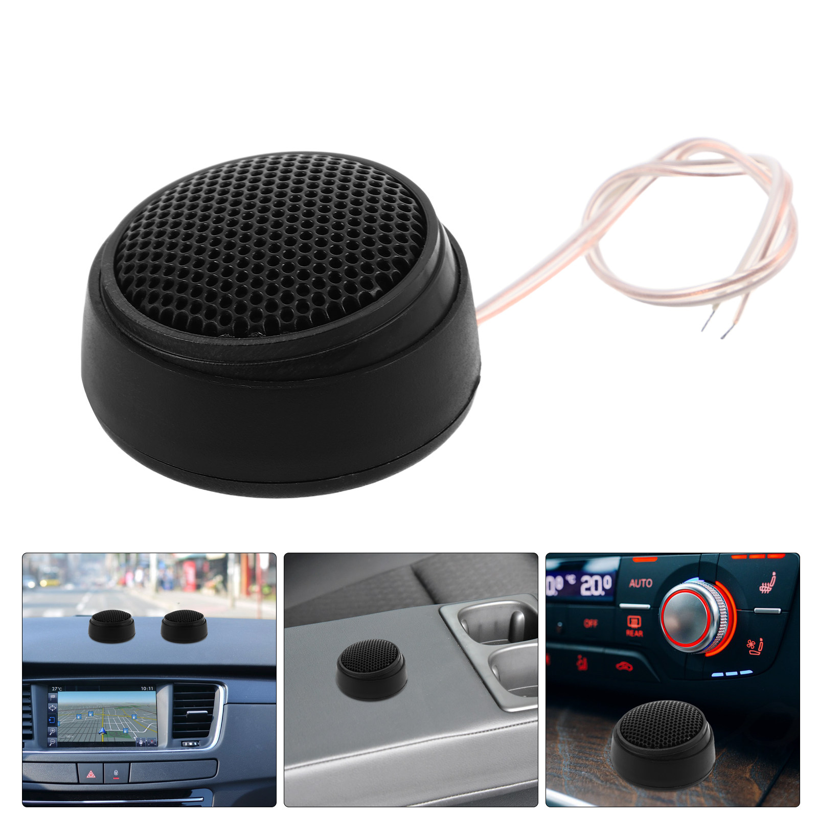 Audio Music Enhancer - 1Pair Car Audio Speakers High Frequency
