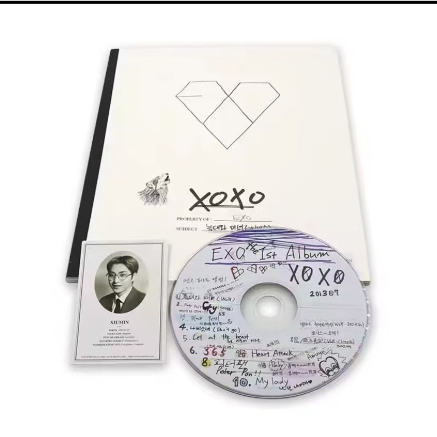 Audio Music For - Korean Pop Vocal Music CD With