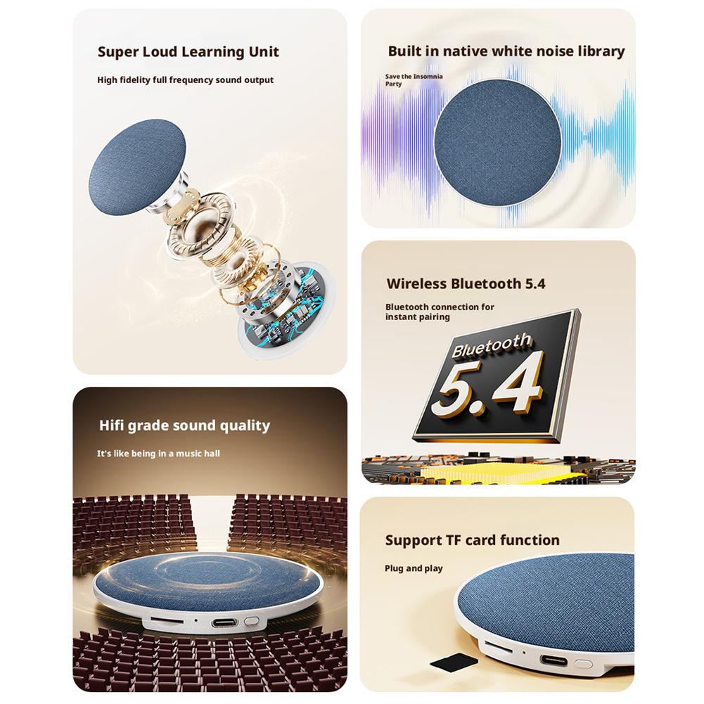 1PCS Sleep White Noise Bluetoo - Audio Music Enhancer review and price