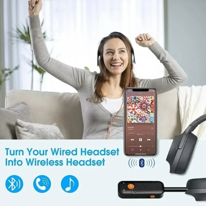 Wireless Bluetooth 5.2 Stereo  - Audio Music For review and price