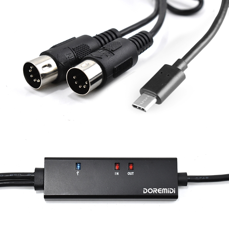 On-The-Go Midi Hub Type-C To M - Audio Music Hub review and price