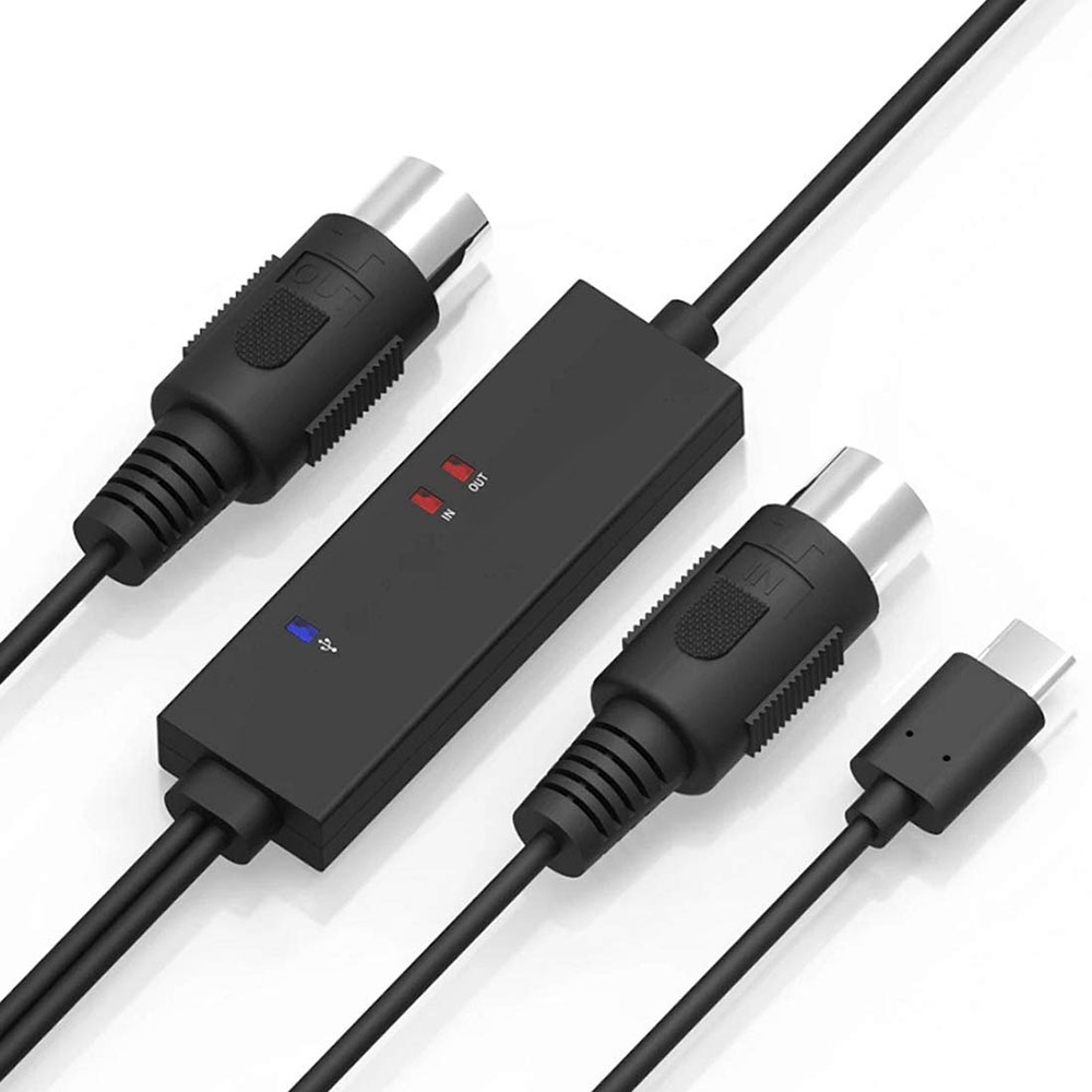 On-The-Go Midi Hub Type-C To M - Audio Music Hub review and price