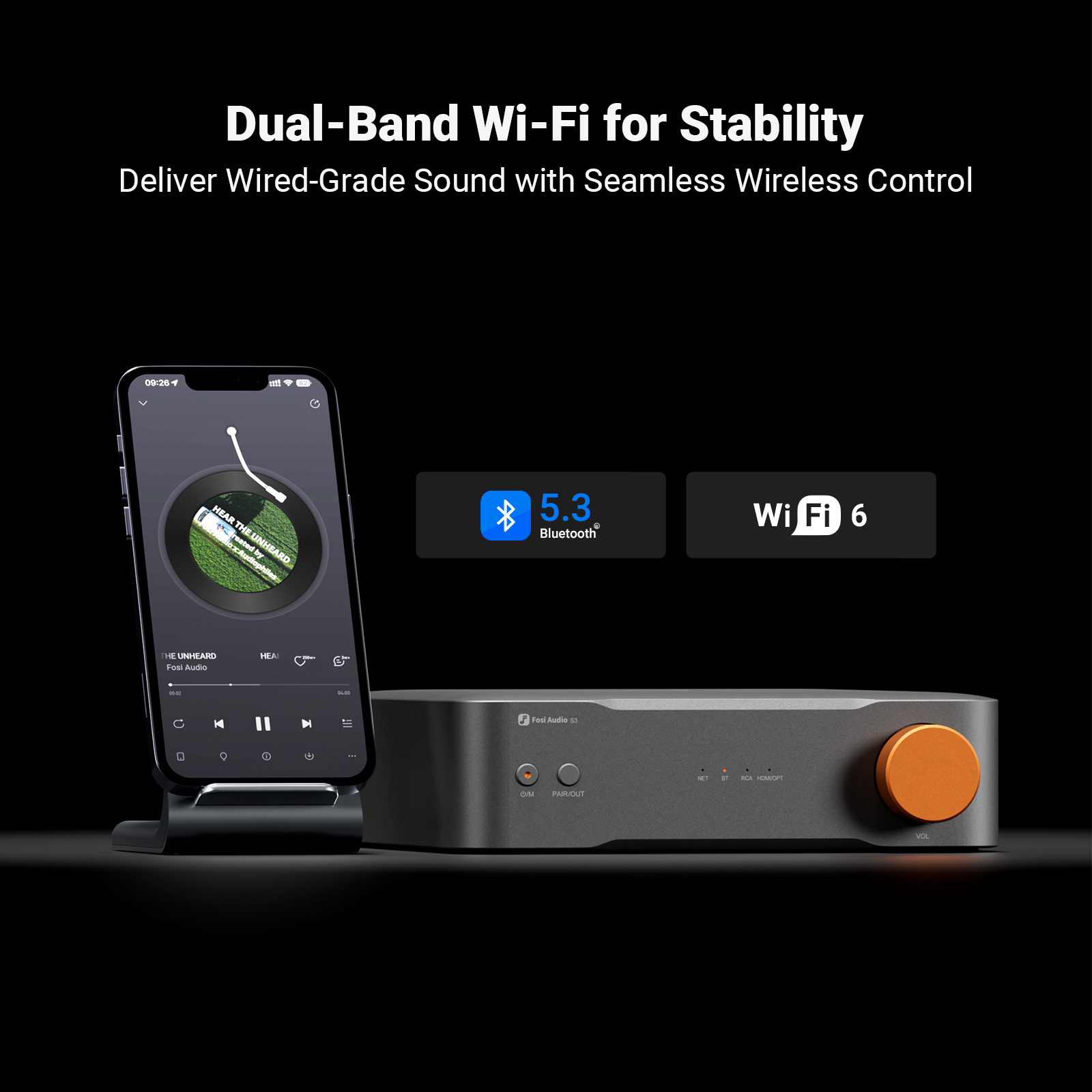Fosi Audio Hi-Res Music Stream - Audio Music Hifi review and price