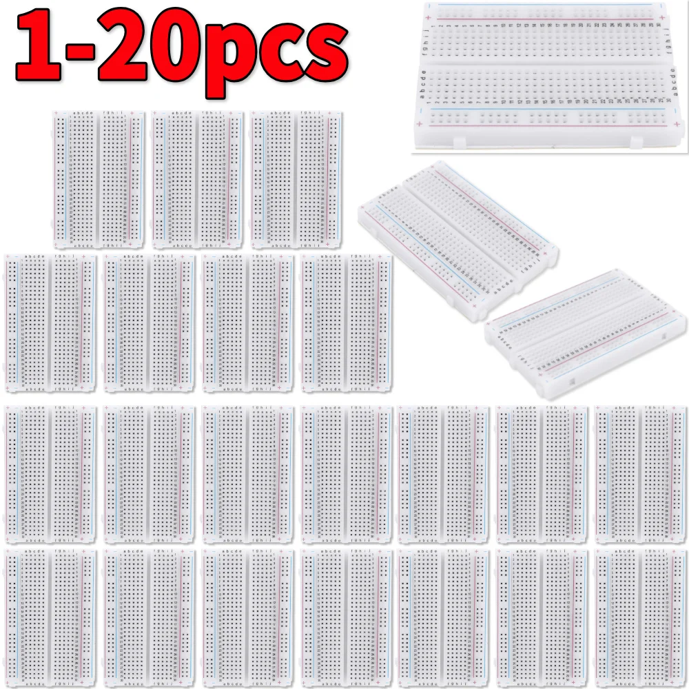 1-20pcs 400 Tie Points Solderl - Portable Amplifier Mini review and price