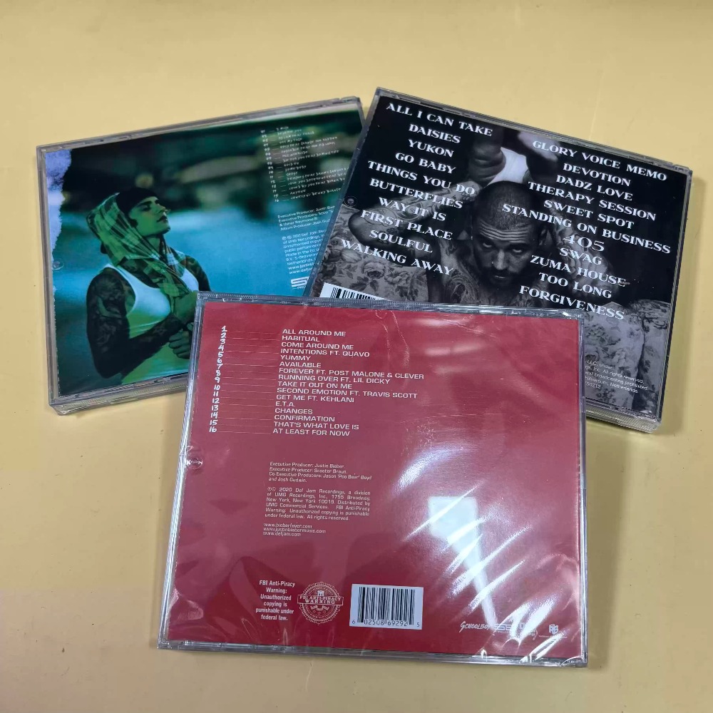 CD 'Justice', 'Changes', 'Swag - Audio Music For review and price