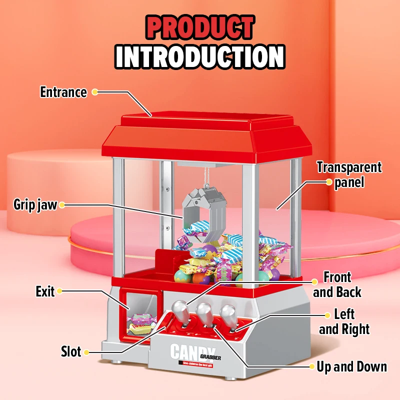 Claw Machine Electronic Candy  - Audio Music Maker review and price