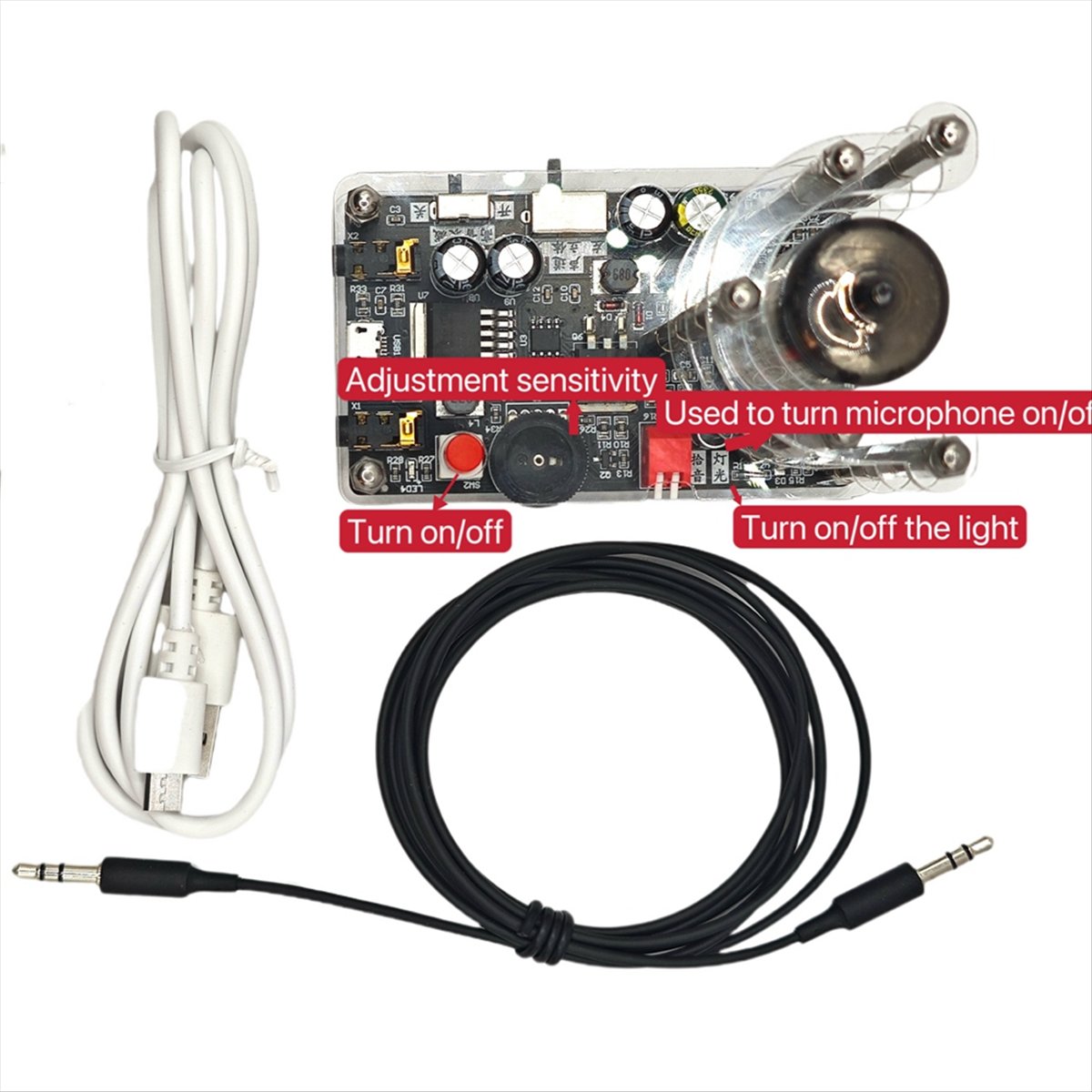 DTC5 New USB 5V Music Spectrum - Audio Music In Youtube review and price