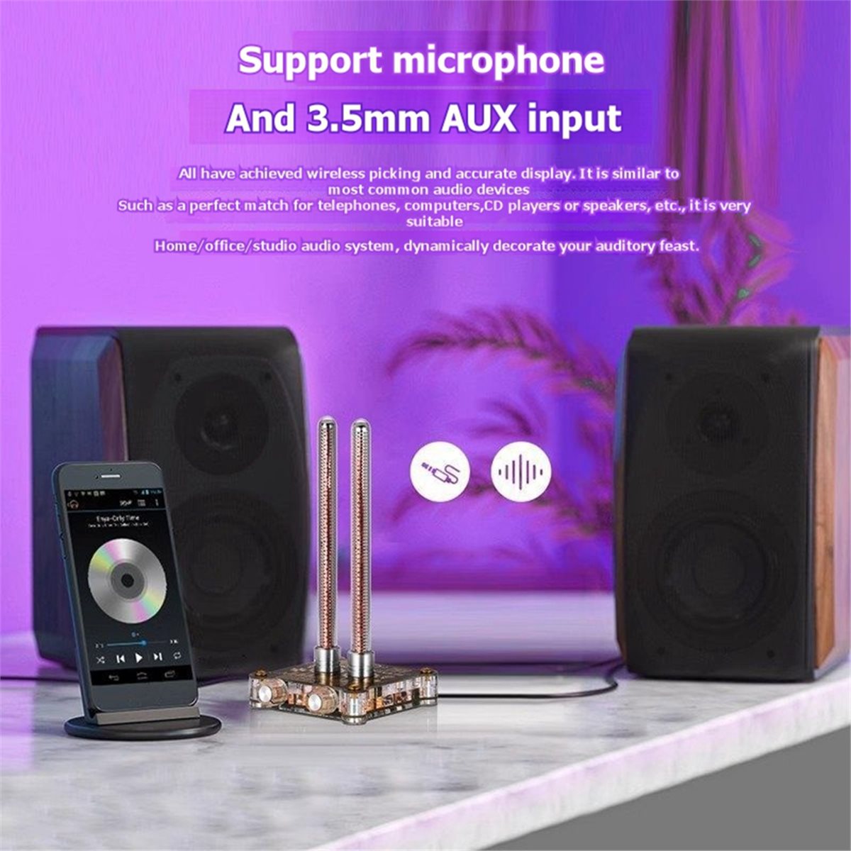 SWXF VU9 Tube Sound Level Mete - Audio Music In Youtube review and price