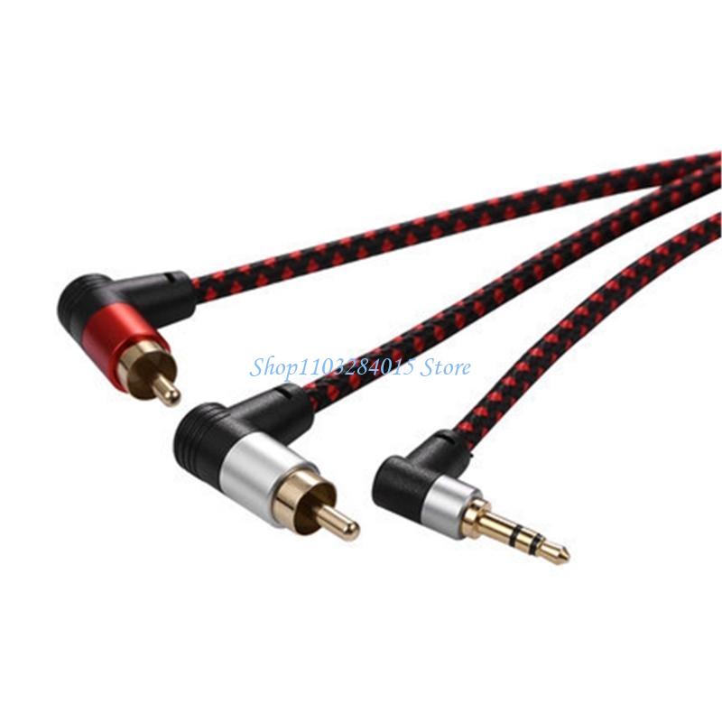 R6FF 90° RCA Cable Jacks 3.5mm - Audio And Music Splitter review and price