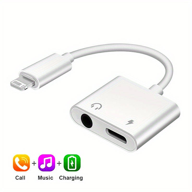 Dual‑Port 2‑in‑1 Lightning Spl - Audio And Music Splitter review and price