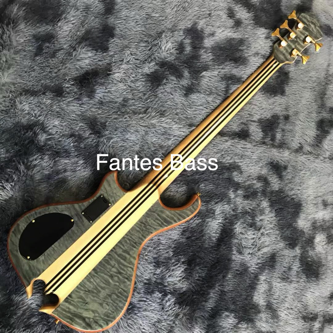 Custom Alem Flamed Maple Top C - Bass Guitar Strings review and price